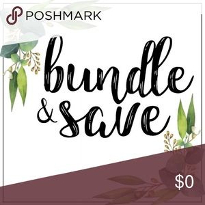 Bundle for a discount 🤩